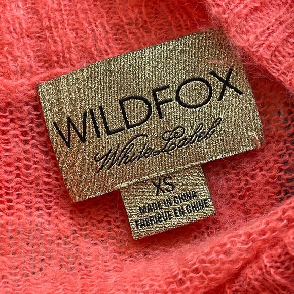 Wildfox White Label Oversize Sheer Cardigan Sweater Size XS - Picture 4 of 5